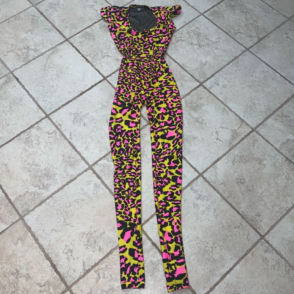 House Of Chappell Neon Leopard  Jumpsuit 🐆 😍😍😍😍😍